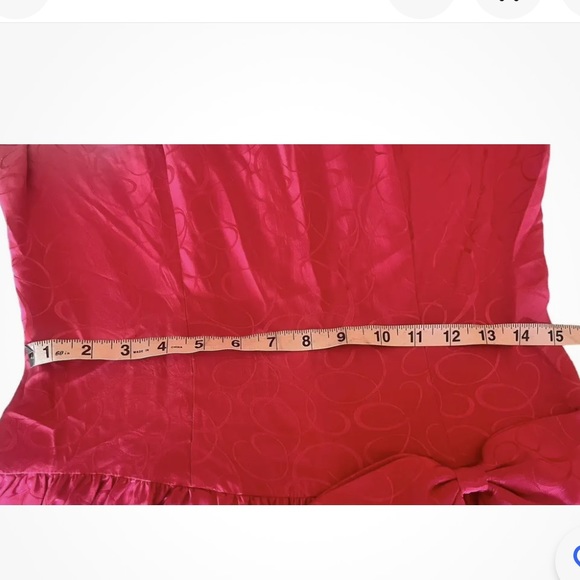 Vintage Pink Silk Dress - Picture 7 of 7